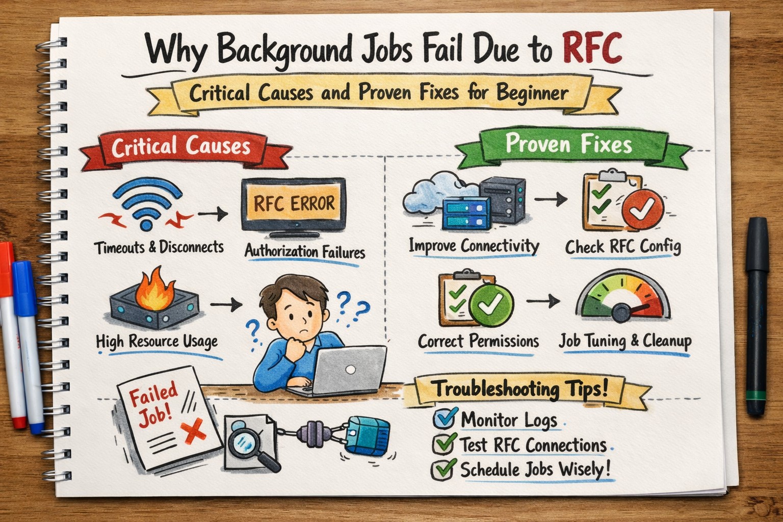 SAPBackgroundJobsFail