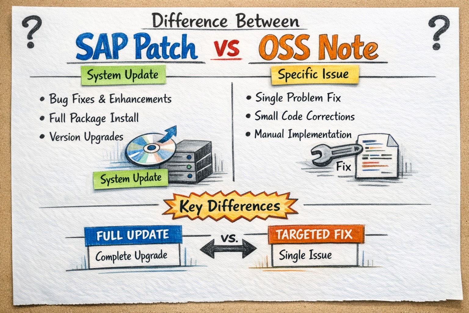 SAPPatchvsOSSNote